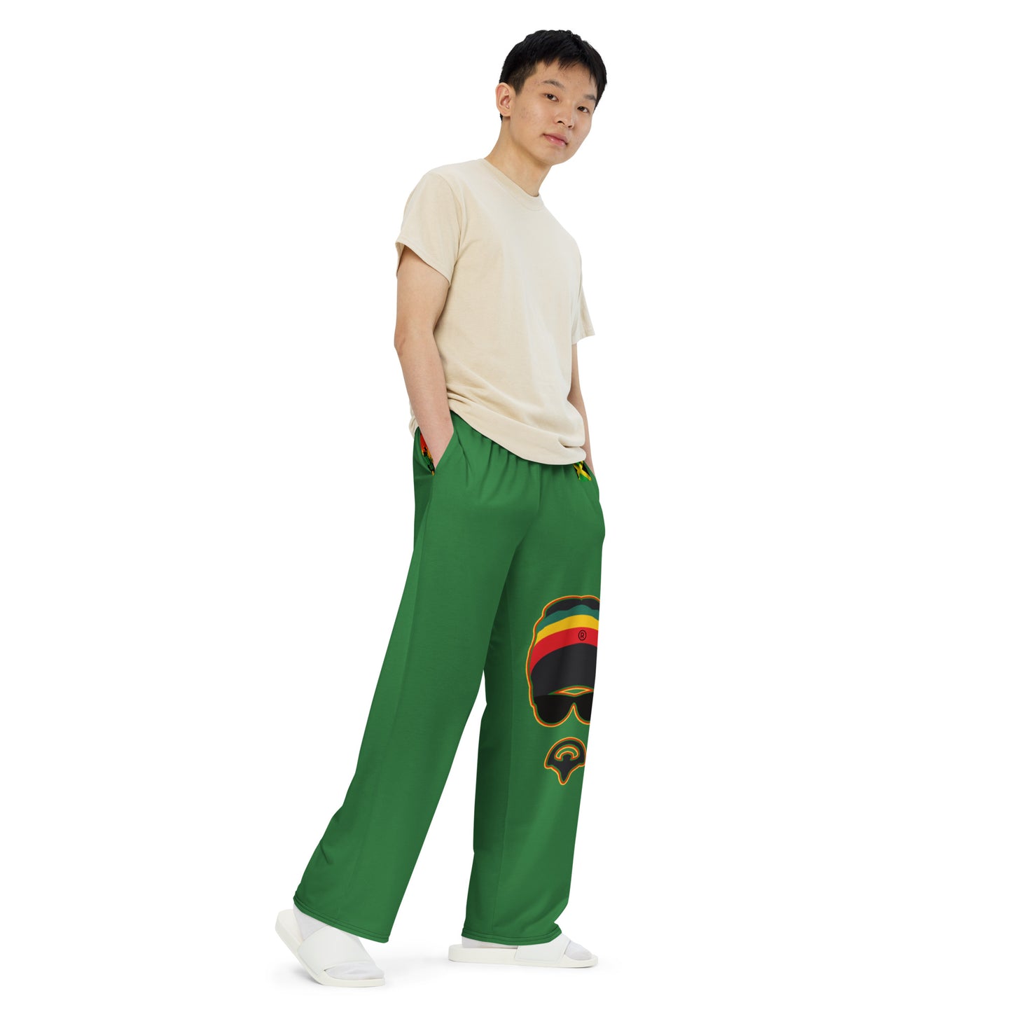 Rastaman Unisex Wide-Leg Pants