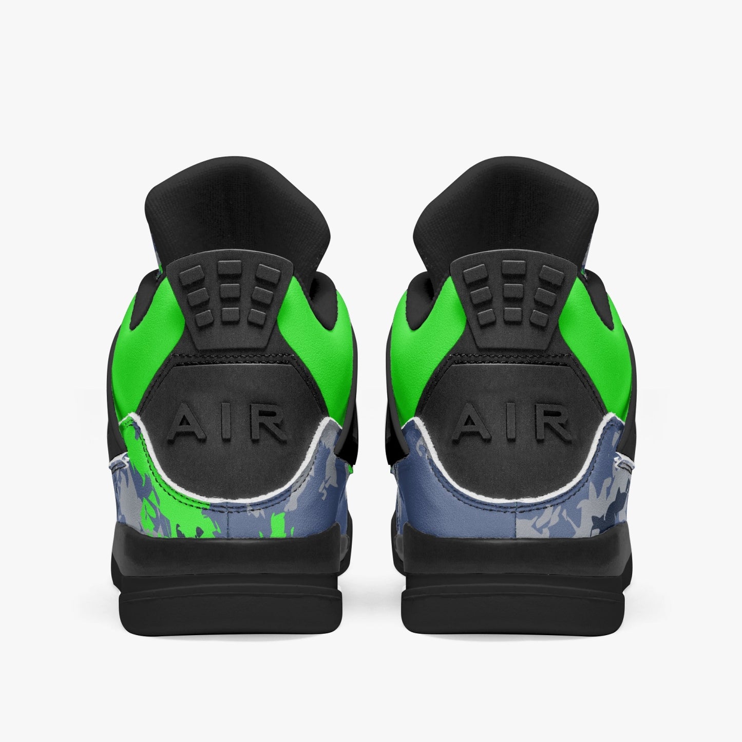 Kicxs Seahawks High-Top Sneakers -Black Sole