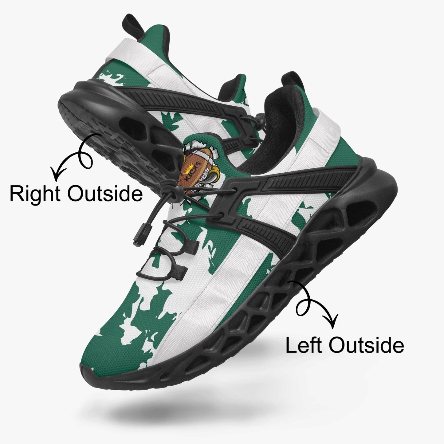 Kicxs Jets Camo Mesh Running Shoes