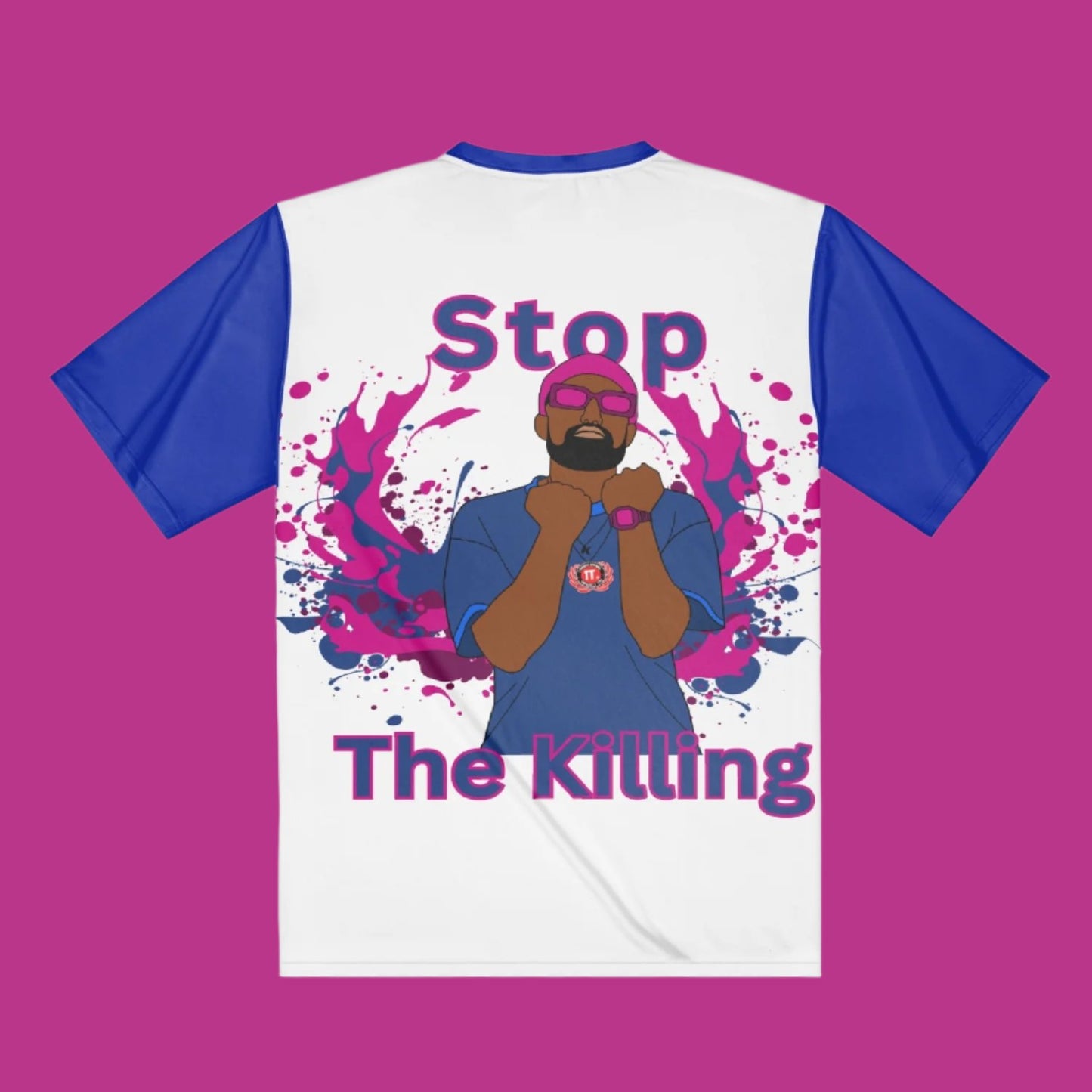 1T Stop The Killing Handmade Men T-shirt