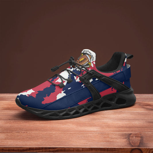 Kicxs Texans Camo Mesh Running Shoes