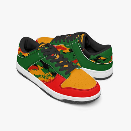 Rastaman Camo Lows Sneakers