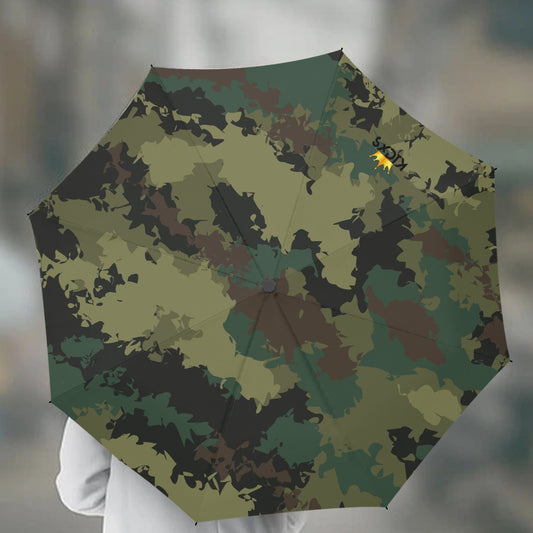 Kicxs Camouflage Automatic UV Protection Umbrella