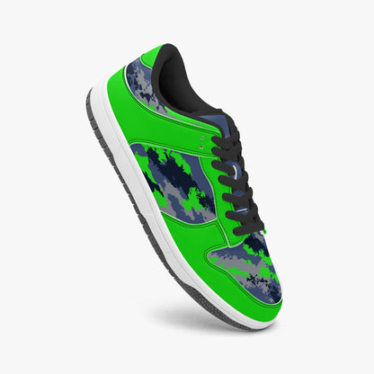 Kicxs Seahawks Low-Top Leather Sneakers