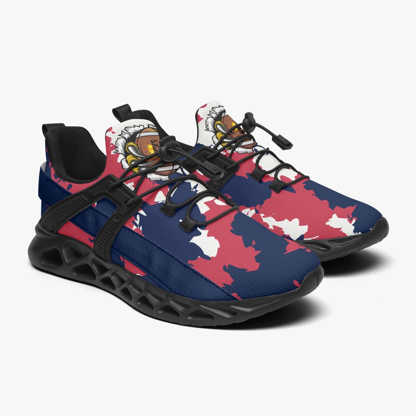 Kicxs HOU Camo Mesh Running Shoes