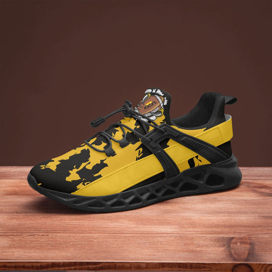 Kicxs Steelers Camo Mesh Running Shoes