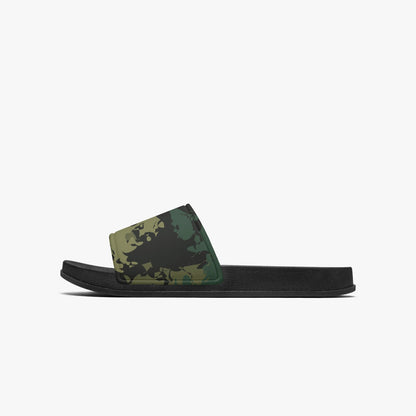 Kicxs Camouflage Home Slippers - Black