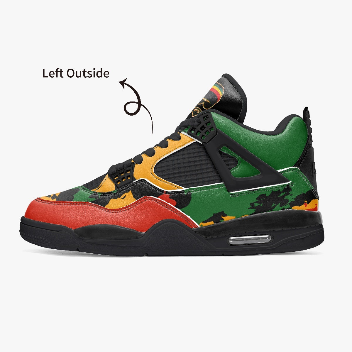 Rastaman Air Camo Sneakers