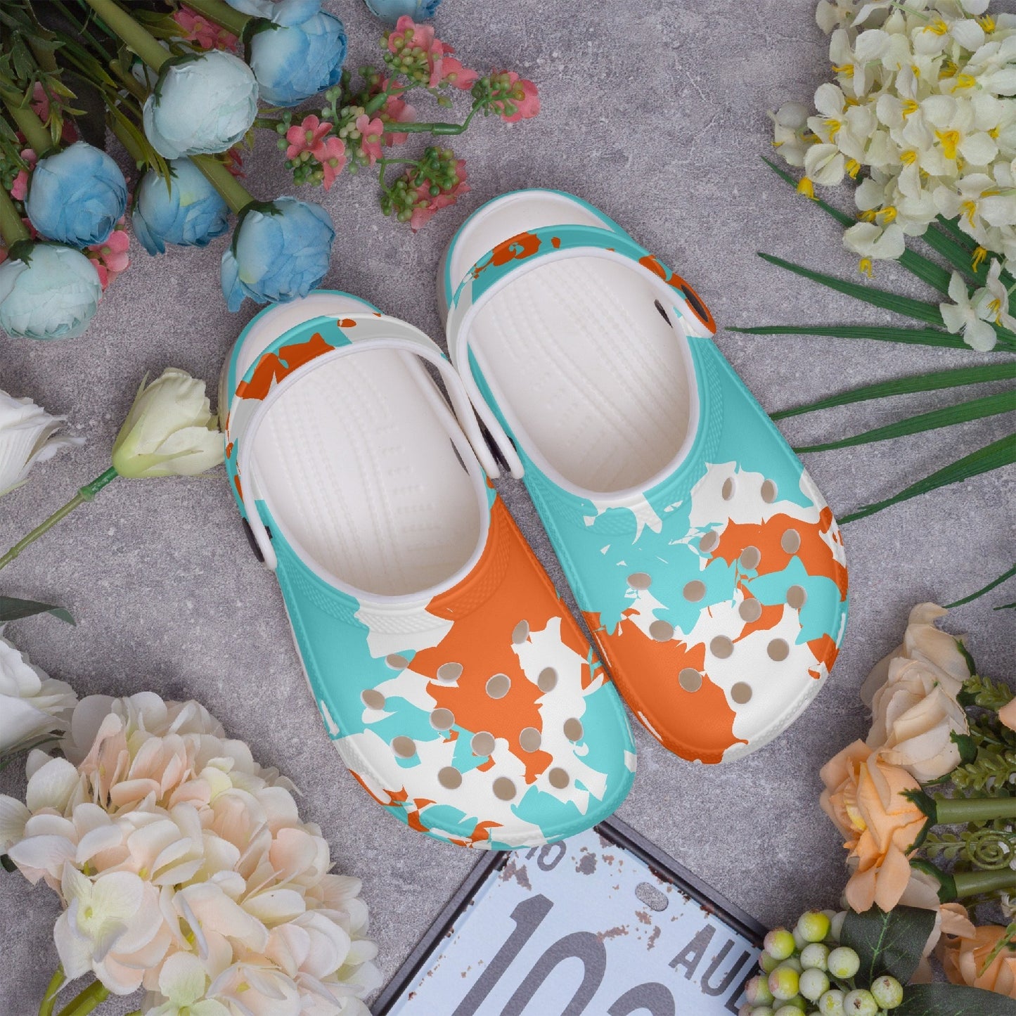 Kicxs Dolphins Kids Clogs