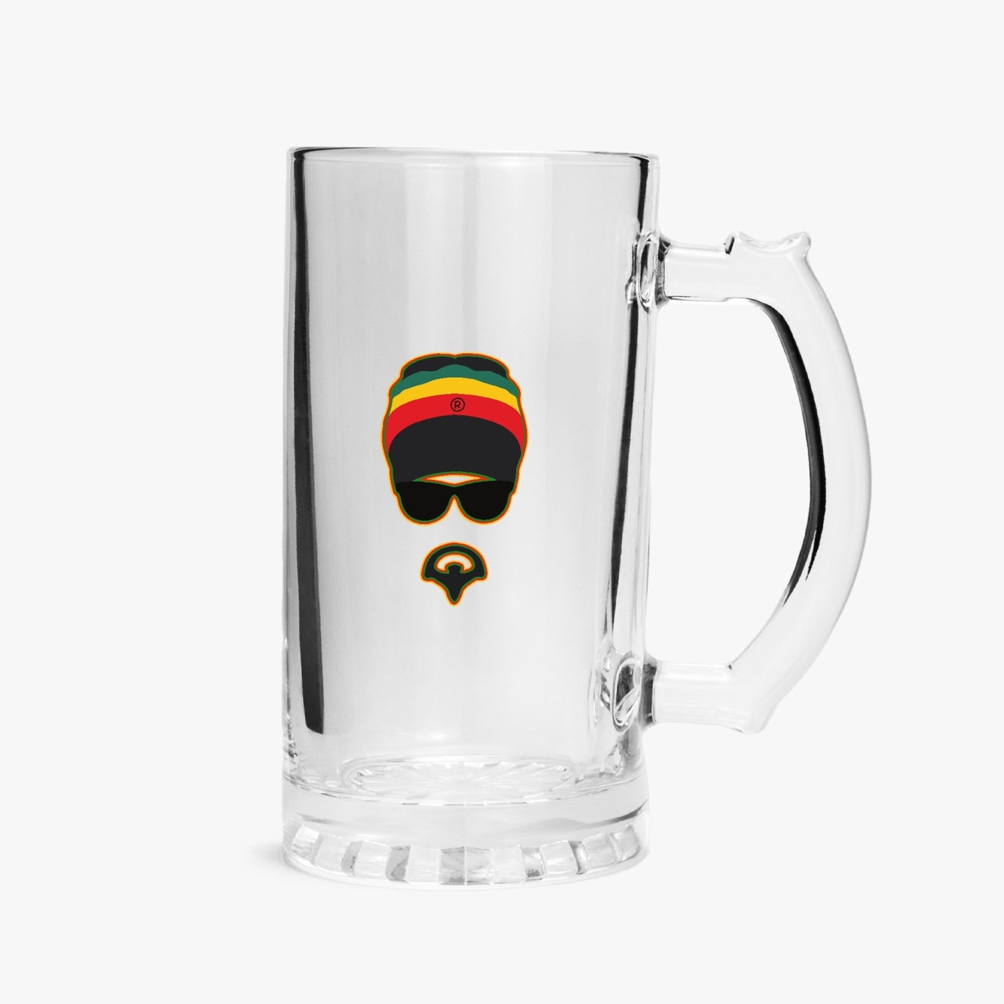 Taza de cerveza Rastaman de 16 oz