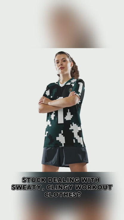 Kicxs PHI Camo2 Recycled Unisex Sports Jersey