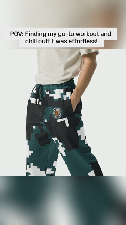 Kicxs PHI Camo2 Wide-Leg Casual Pants