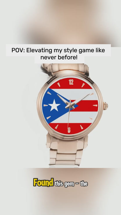 1Reloj fino Tweezy Puerto Rico